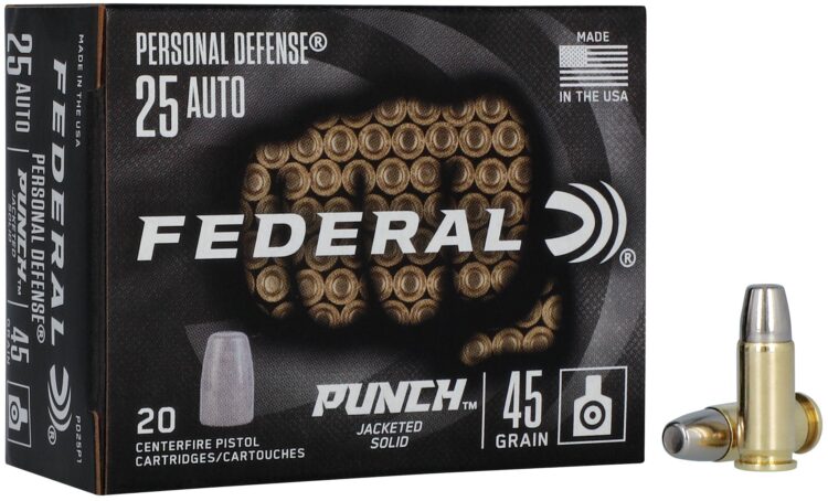 Federal - Personal Defense Punch - 25 Auto - 45gr