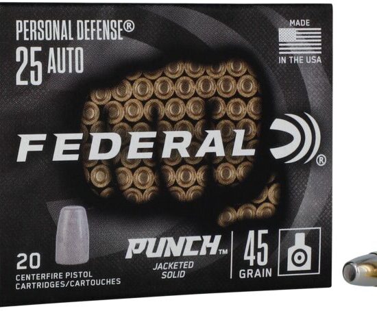 Federal - Personal Defense Punch - 25 Auto - 45gr
