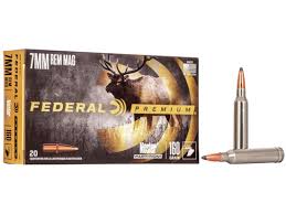 Federal - Premium - 7mm Rem Mag - Nosler Partition - 160gr