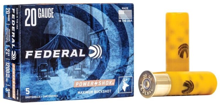 Federal - PowerShok - 20 Gauge - Maximum Buckshot