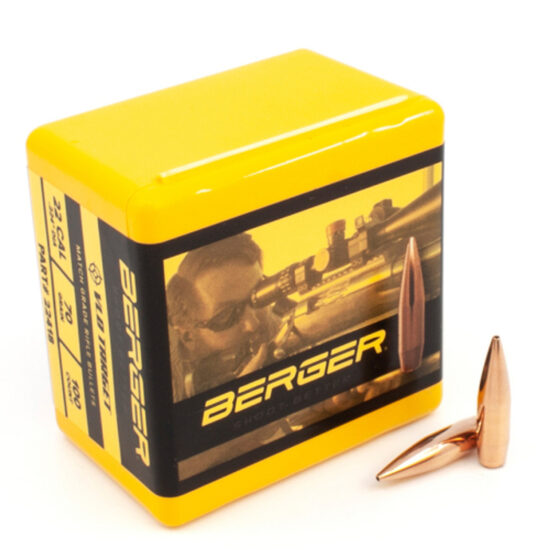 Berger - VLD Target Rifle - 22Cal - 100 Projectiles