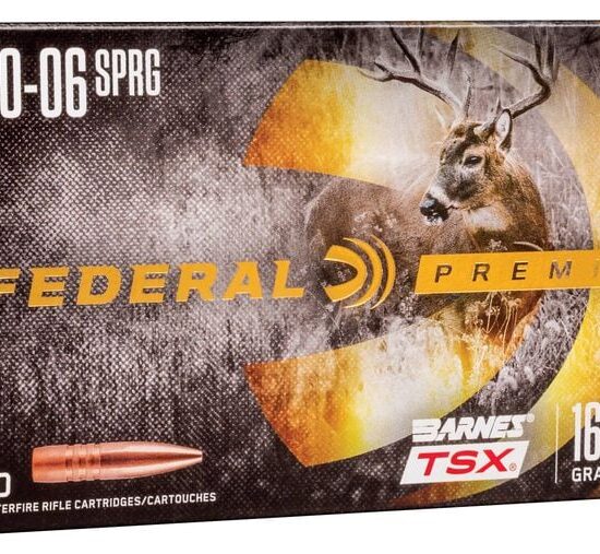 Federal Premium - 30-06 Springfield - Barnes TSX - 165gr