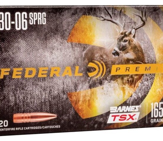Federal Premium - 30-06 Springfield - Barnes TSX - 165gr