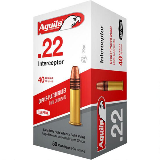 Aguila - .22 Interceptor - Copper Plated
