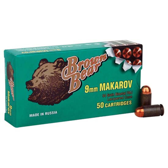Barnaul Brown Bear - 9mm Makarov - 94gr