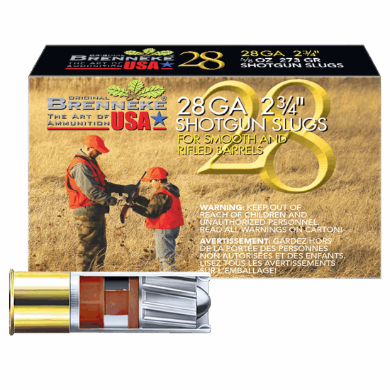 Brenneke USA - 28 Gauge - Shotgun Slugs