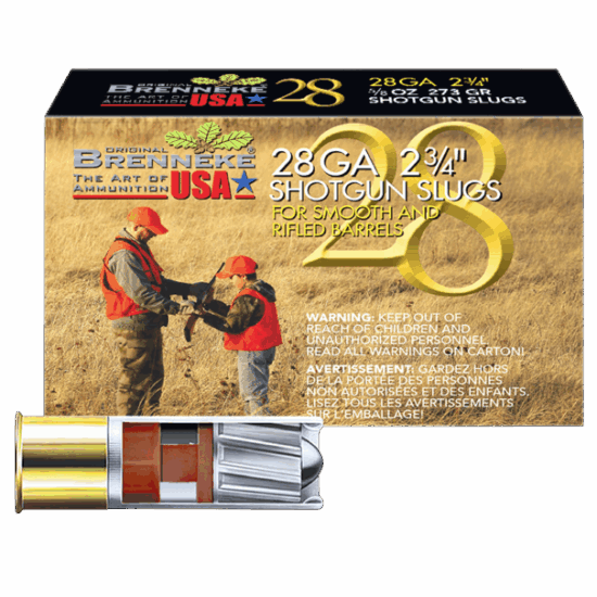 Brenneke USA - 28 Gauge - Shotgun Slugs