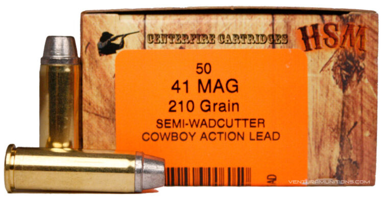 HSM - Cowboy Action Cartridges - 41 Rem Mag - 210gr