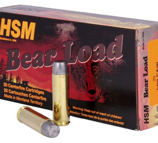 HSM - Bear Load - 500 S&W Magnum - 440gr - LBT-WFN