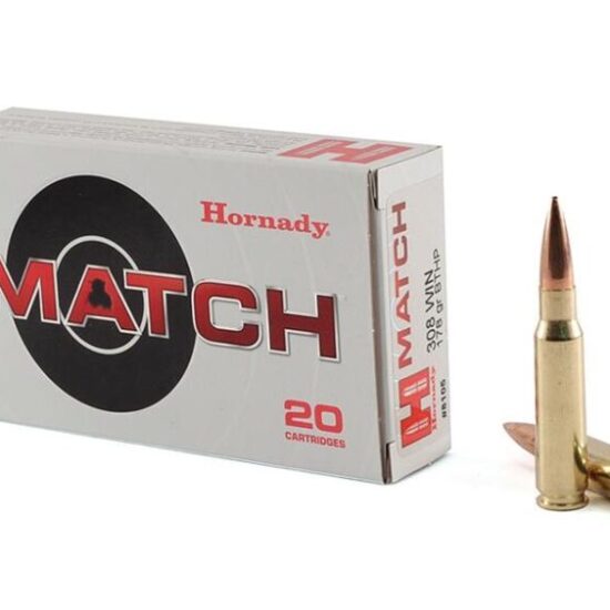 Hornady - Match - 308 Winchester - 178gr BRHP