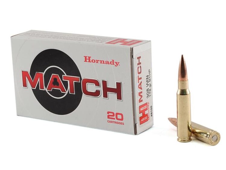 Hornady - Match - 308 Winchester - 178gr BRHP
