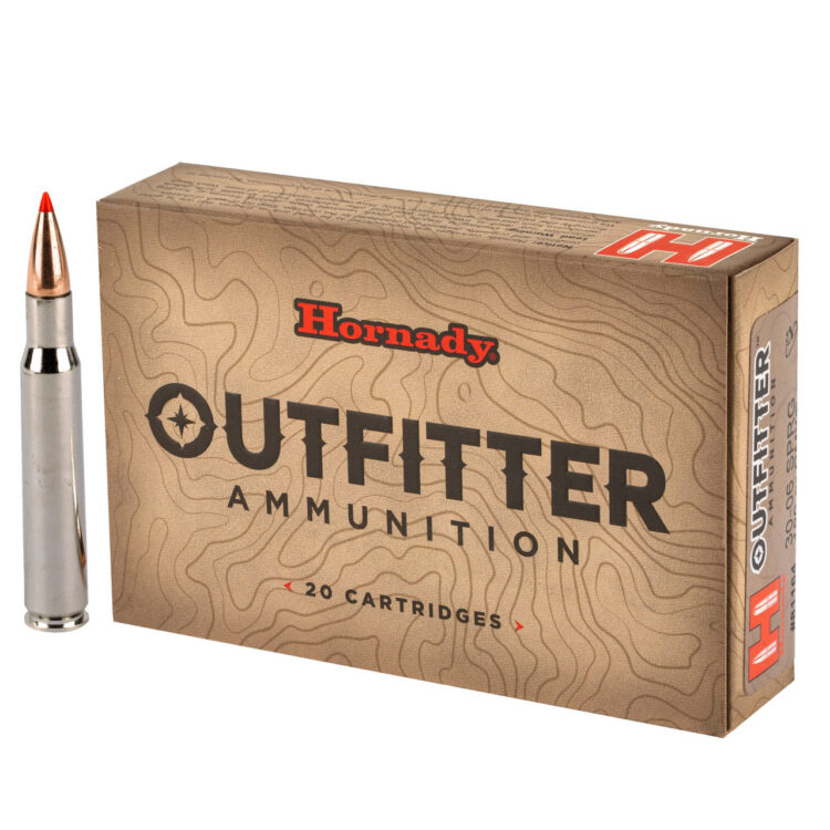 Hornady - Outfitter Ammunition - 30-06 Springfield - 180gr CX