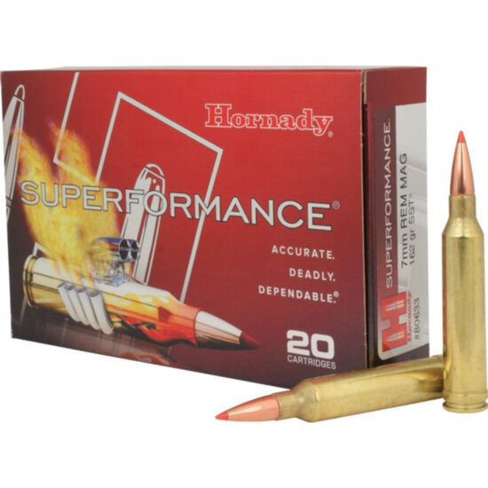 Hornady - Superformance  - 7mm Rem Mag - SST - 162gr