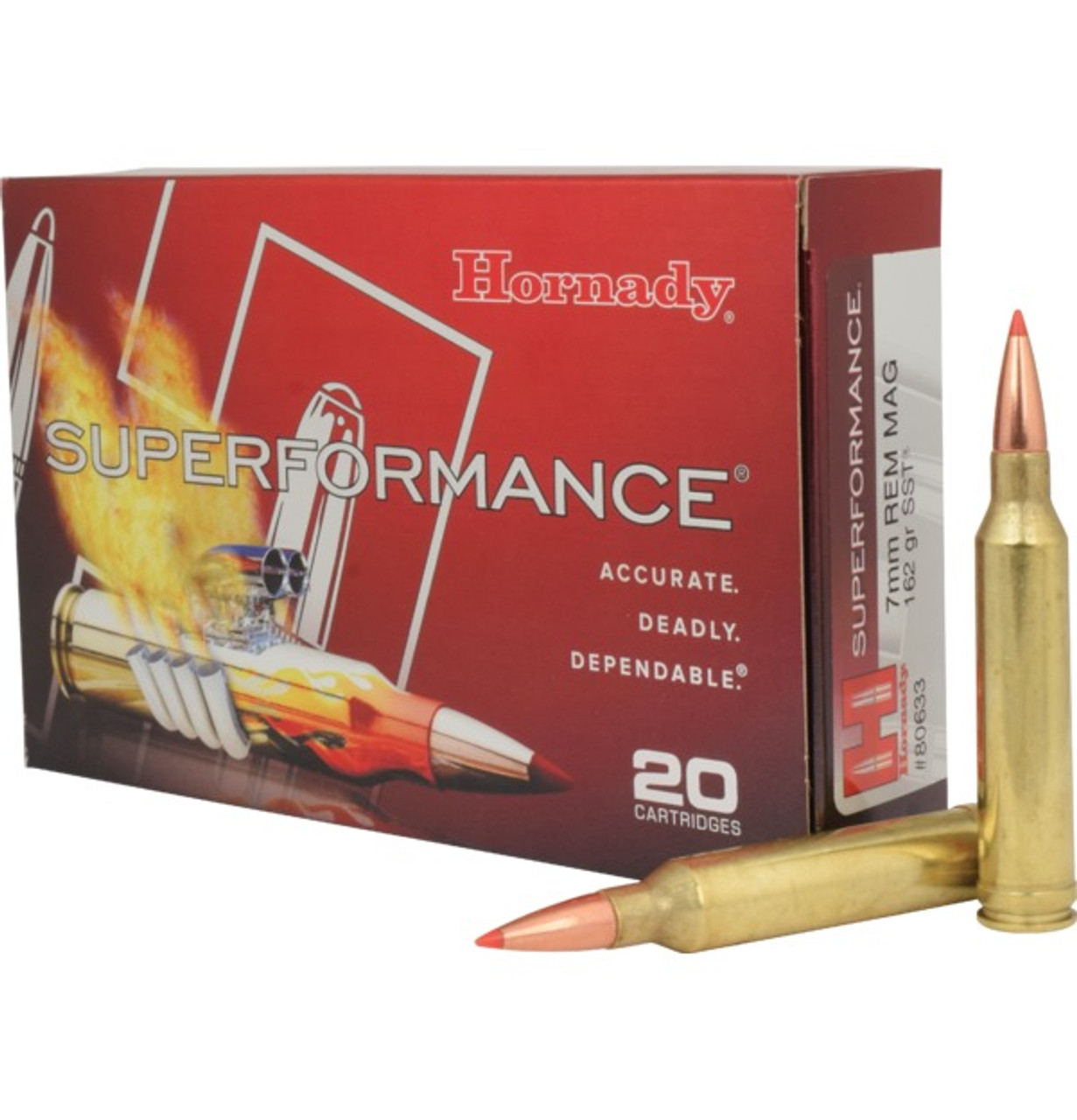 Hornady - Superformance  - 7mm Rem Mag - SST - 162gr