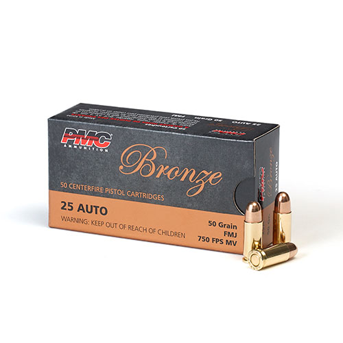 PMC Bronze - 25 Auto - 50gr