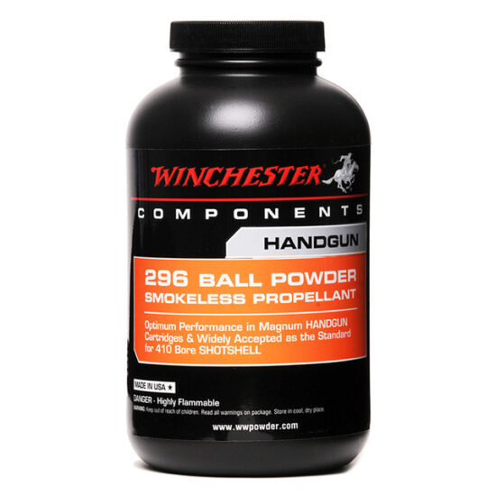 Winchester Components 296 Ball Powder Smokeless Propellant