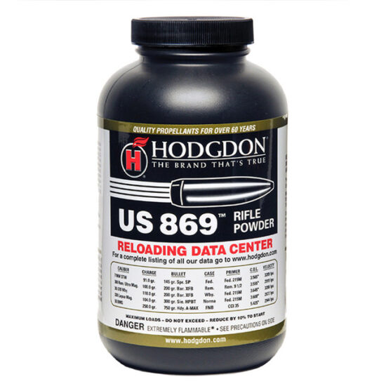 Hodgdon US 869 - Rifle Powder