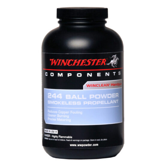 Winchester Components - 244 WinClean - Ball Powder - Smokeless Propellant