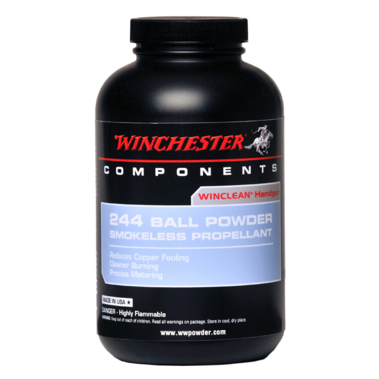 Winchester Components - 244 WinClean - Ball Powder - Smokeless Propellant