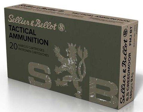 Sellier & Bellot - Tactical Ammunition - 6.5 Creedmore - 140gr - FMJBT