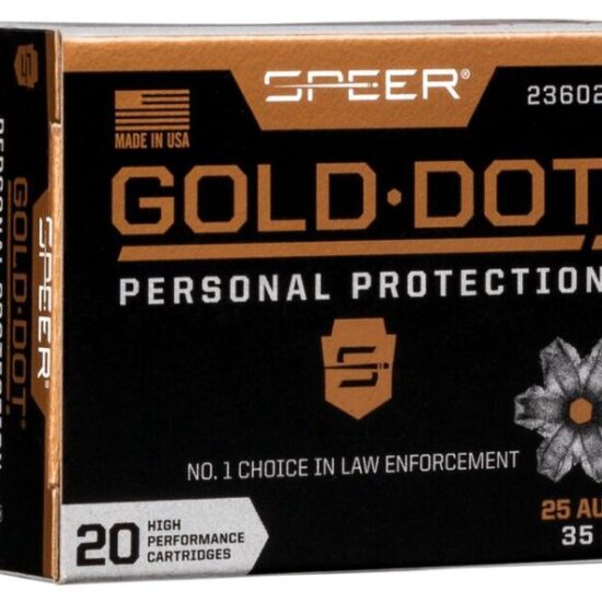 Speer - Gold Dot - 25 Auto - 35gr