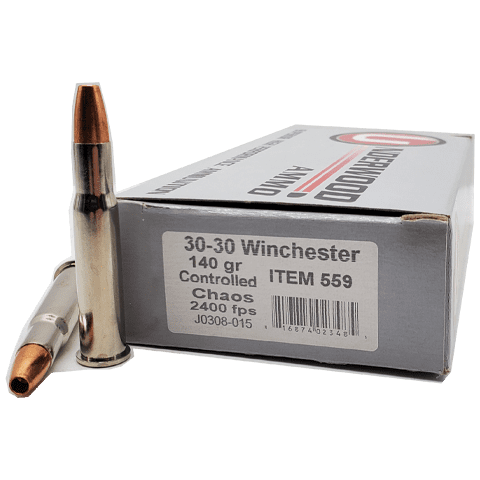 Underwood Ammo - 30-30 Winchester - 140gr - Controlled Chaos
