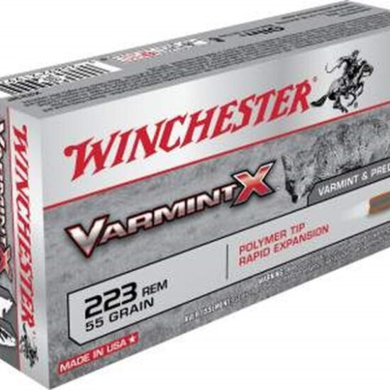 Winchester - SuperX - 223 Remington - 55gr - Varmint
