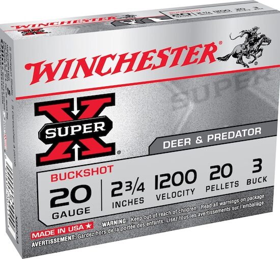 Winchester - SuperX - 20 Gauge - Buckshot