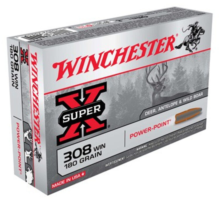 Winchester - SuperX - 308 Winchester - 180gr Power-Point