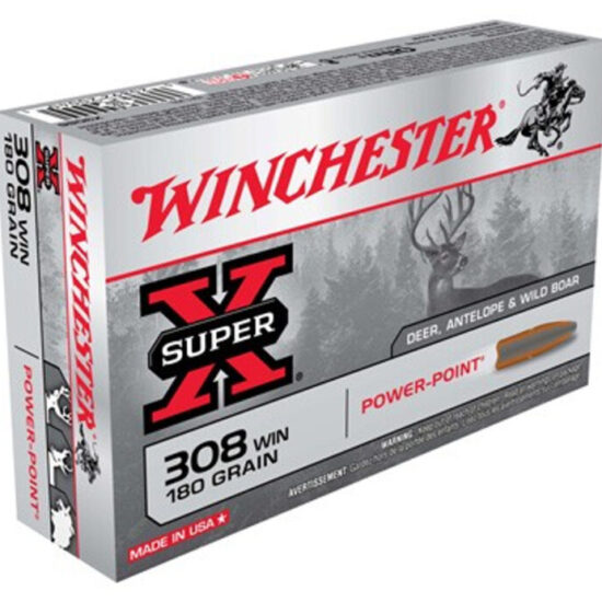 Winchester - SuperX - 308 Winchester - 180gr Power-Point