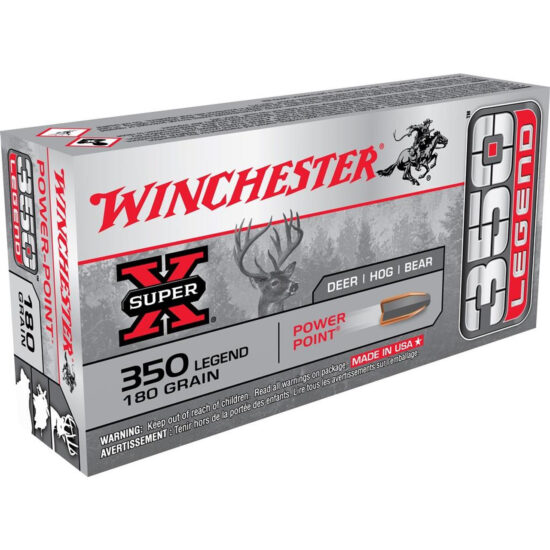 Winchester - SuperX - 350 Legend - 180gr - PowerPoint