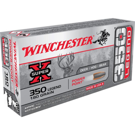 Winchester - SuperX - 350 Legend - 180gr - PowerPoint
