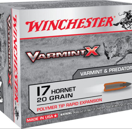 Winchester VarmintX - 17 Hornet - 20gr