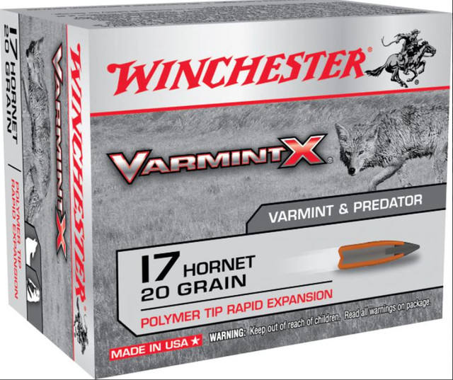 Winchester VarmintX - 17 Hornet - 20gr