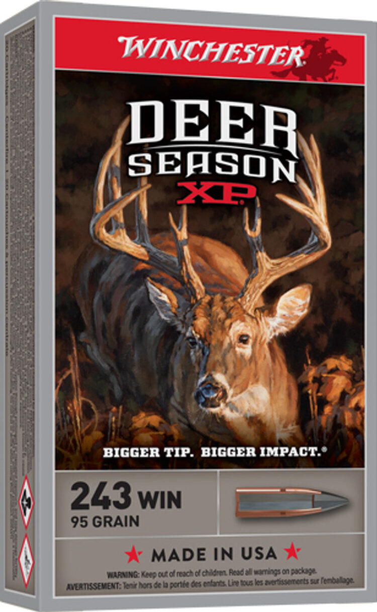 Winchester - Copper Impact Extreme Point - 243 Winchester - 85gr