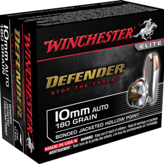 Winchester - Defender Elite -10mm - Hollow Point