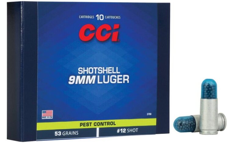 CCi - Pest Control Shotshell - 9mm Luger