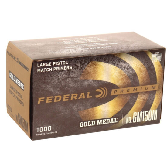 Federal Premium - No. GM150M - Large Pistol Match Primers - 1000